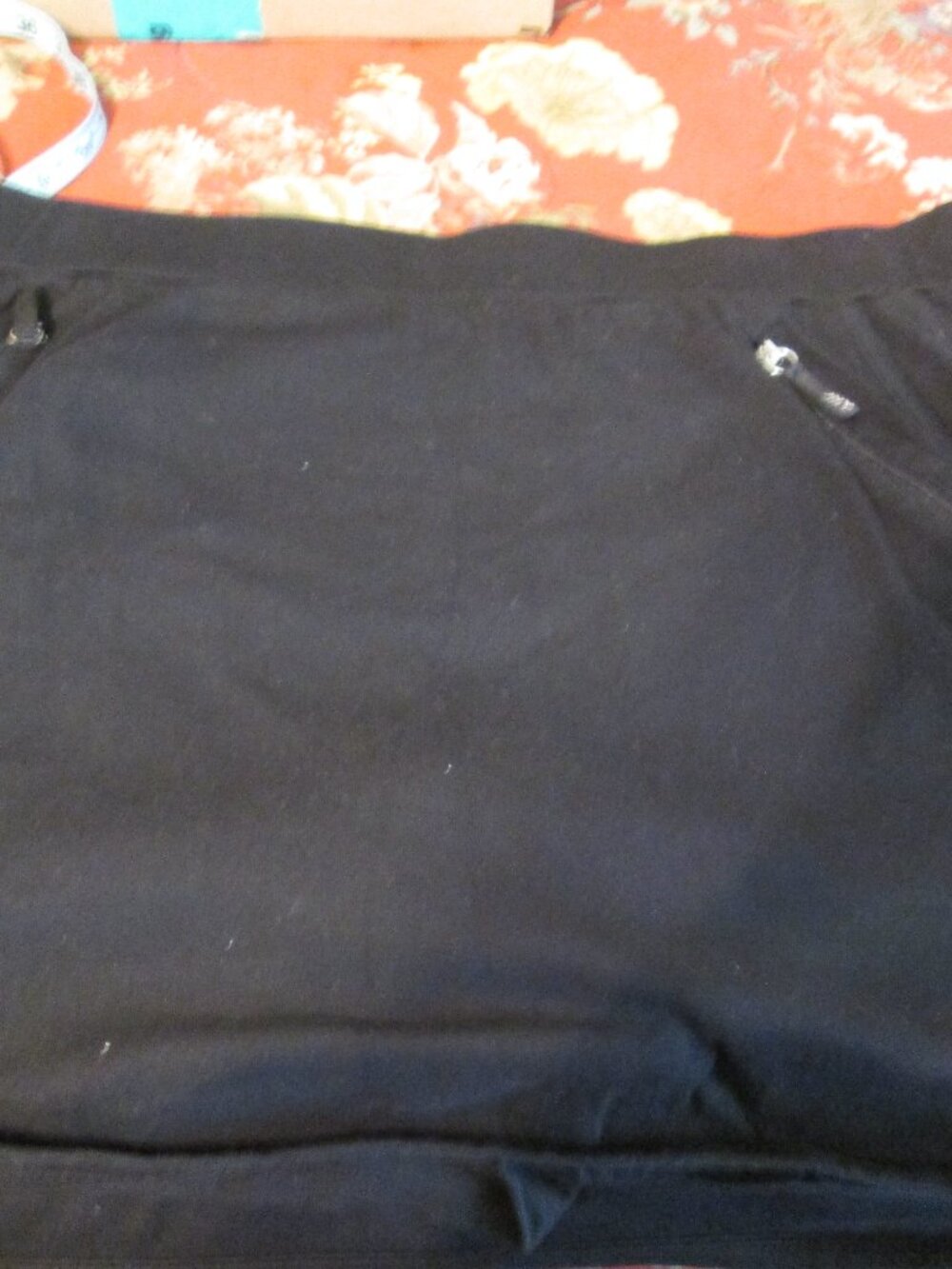 Jones NY Signature Black Cotton Skort Size XL